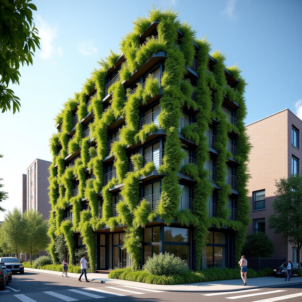 Vertical Garden Green Facade